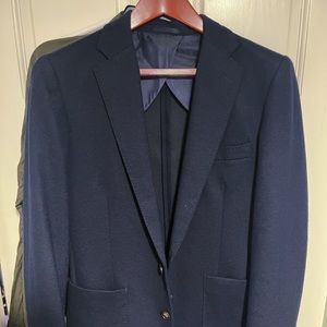 J.Crew mens unstructured navy blazer (XS)